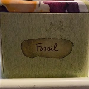 NWOT Fossil Rose Gold Watch *** needs battery ***